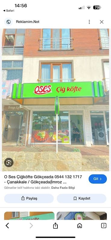 OSES ÇİĞ KÖFTE - Gökçeada