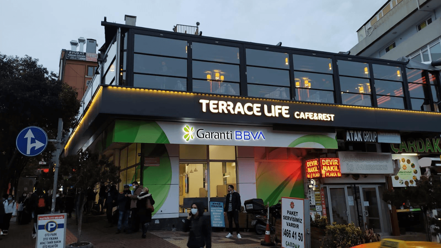 TERRACE LİFE CAFE & REST - Kafe